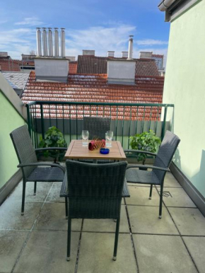 Dachterrasse für 4 Personen